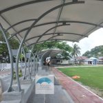 pemasangan kanopi membrane stadion